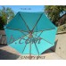 Formosa Covers 9ft Umbrella Replacement Canopy 8 Ribs in Turquoise, Olefin (Canopy Only)   555827215